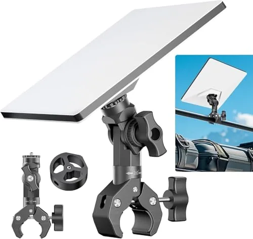 AUDEETO Starlink Mini Pole Mount Aluminum Pipe Adapter