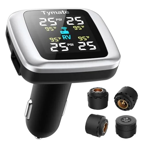 Tymate TM7 TPMS 4 External Sensors 0-144 PSI
