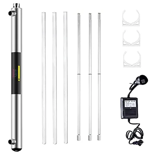 Geekpure Whole House UV Filter 12 GPM 55W