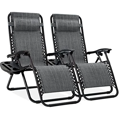 Best Choice Products Zero Gravity Recliners Set of 2