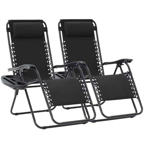JEAREY Oversized Zero Gravity Recliner Set of 2